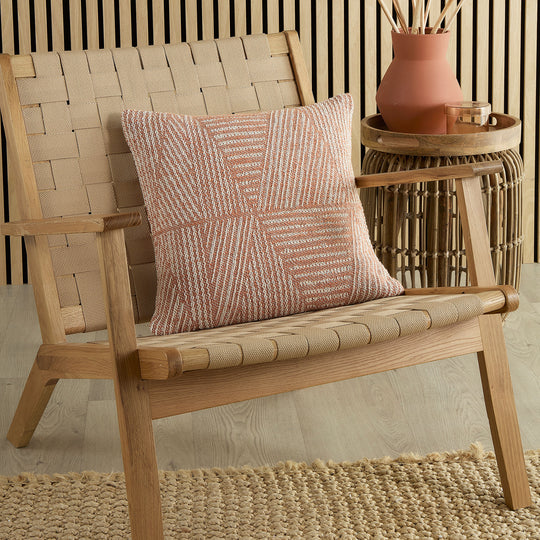 Myan Cushion in Terracotta 43 x 43cm