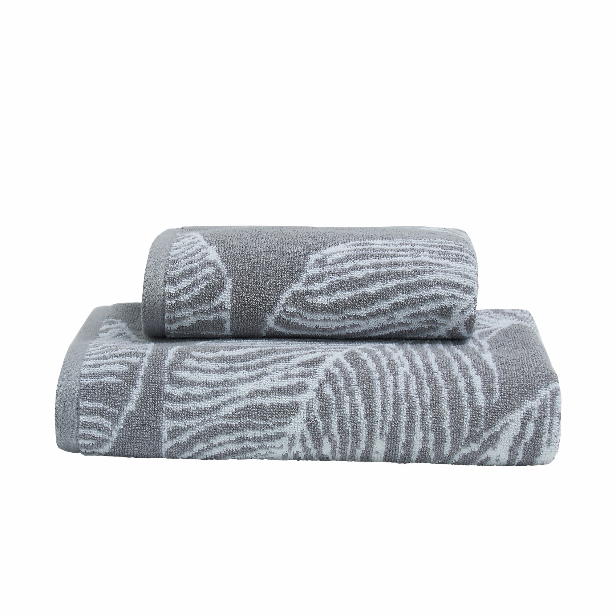 Matteo Towels by Fusion Bathroom in Grey - Hand Towel - Fusion Bathroom