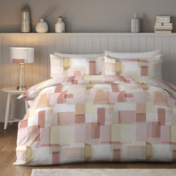 Myla Duvet Cover Set by Appletree Promo in Terracotta - Duvet Cover Set - Appletree Promo