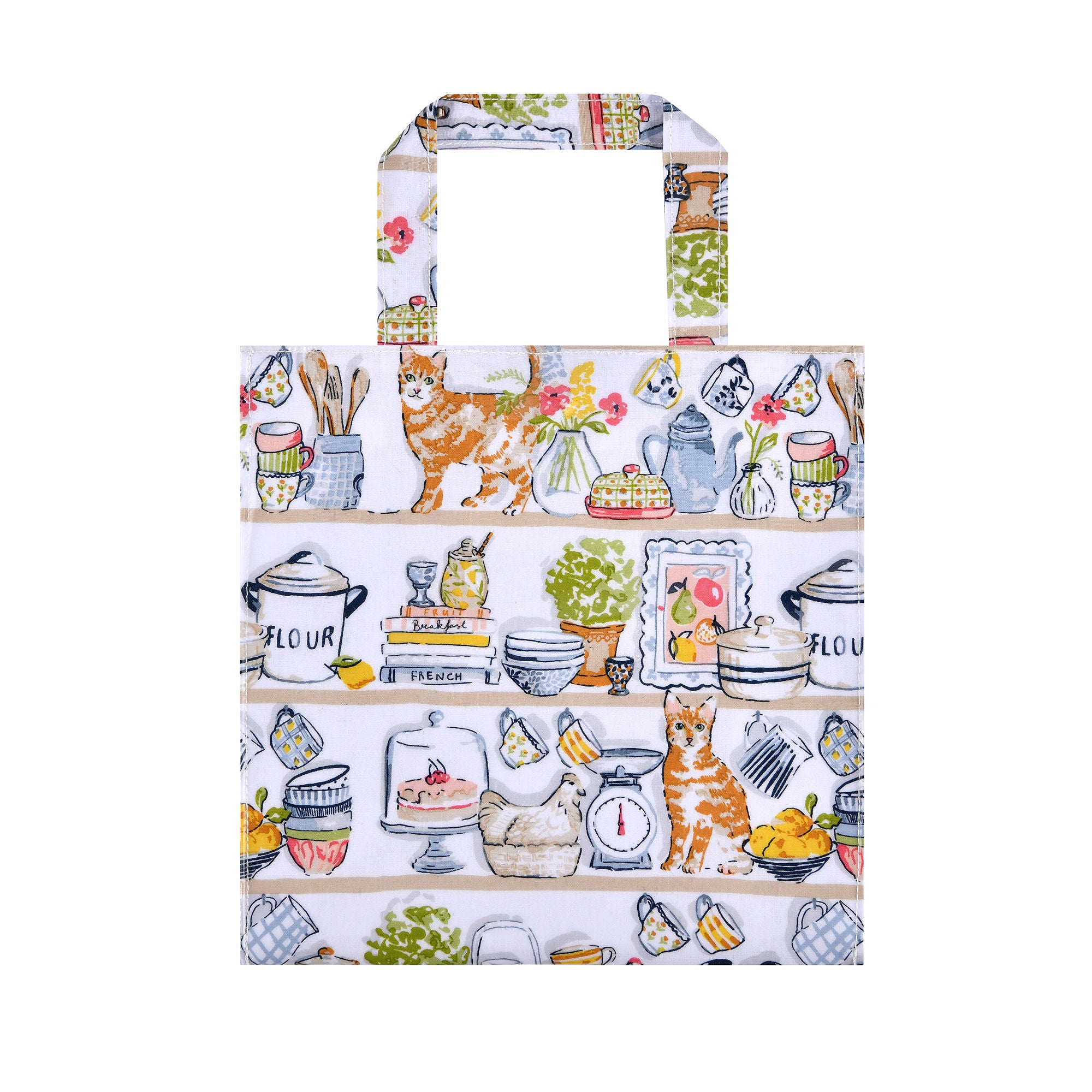 Ulster Weavers Pantry Cats PVC Coated Tote Bag Small in Multi - Bag - Ulster Weavers