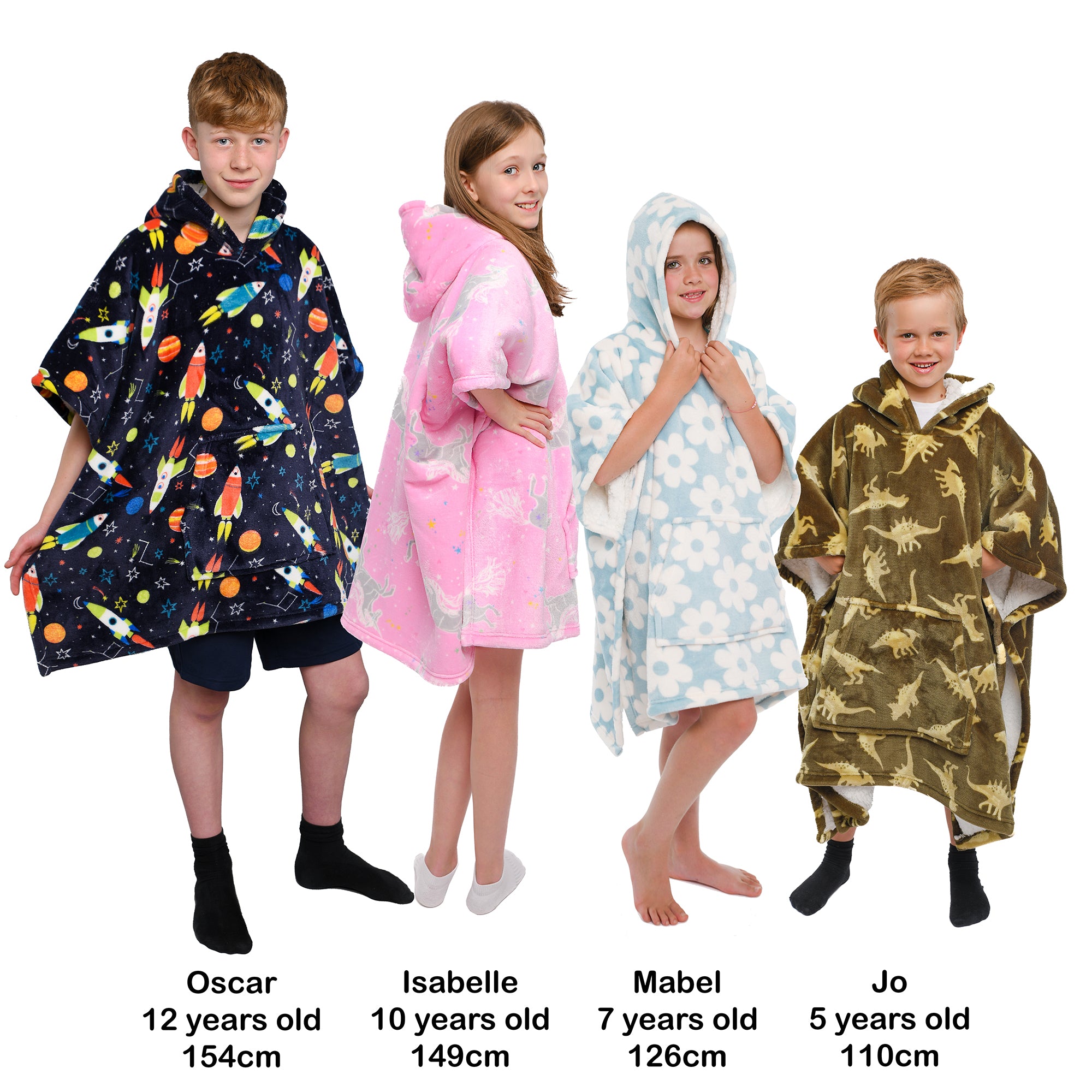 Unicorn Hooded Throw by Bedlam in Pink 75 x 92.5cm - Hooded Throw - Bedlam