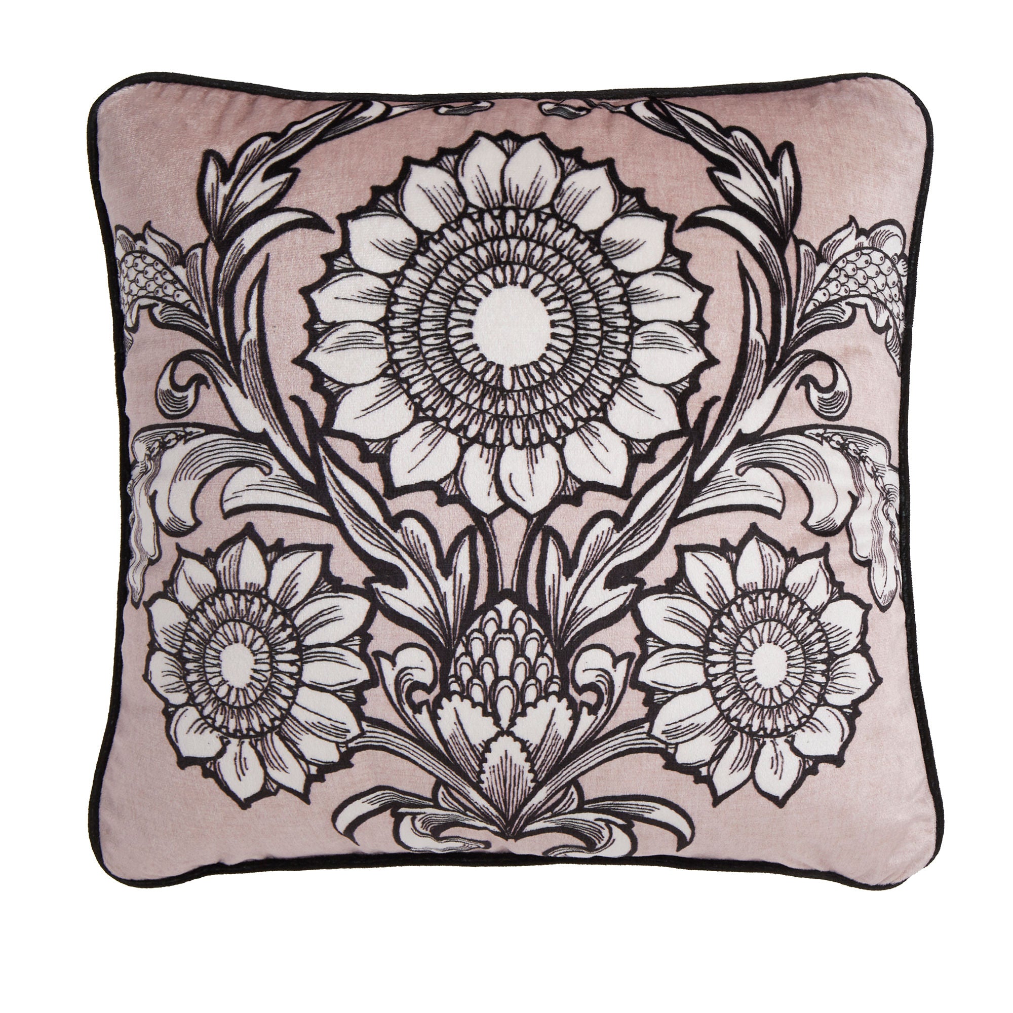 Romilly Cushion by Laurence Llewelyn-Bowen in Natural 43 x 43cm - Cushion - Laurence Llewelyn-Bowen