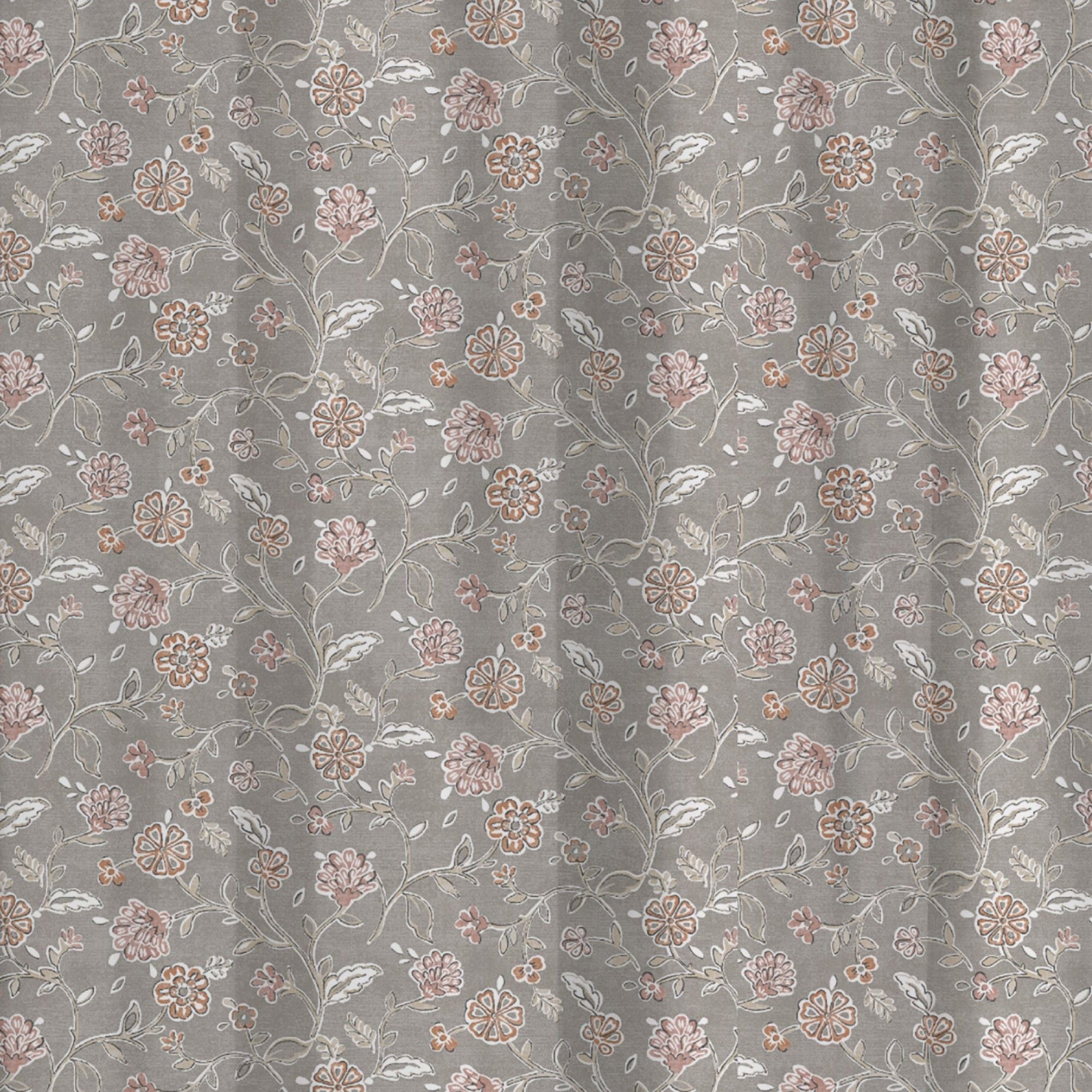 Roselle Pair of Pencil Pleat Curtains by Appletree Promo in Grey - Pair of Pencil Pleat Curtains - Appletree Promo