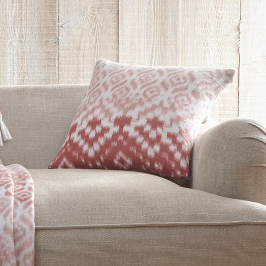 Sakari Cushion in Terracotta 43 x 43cm