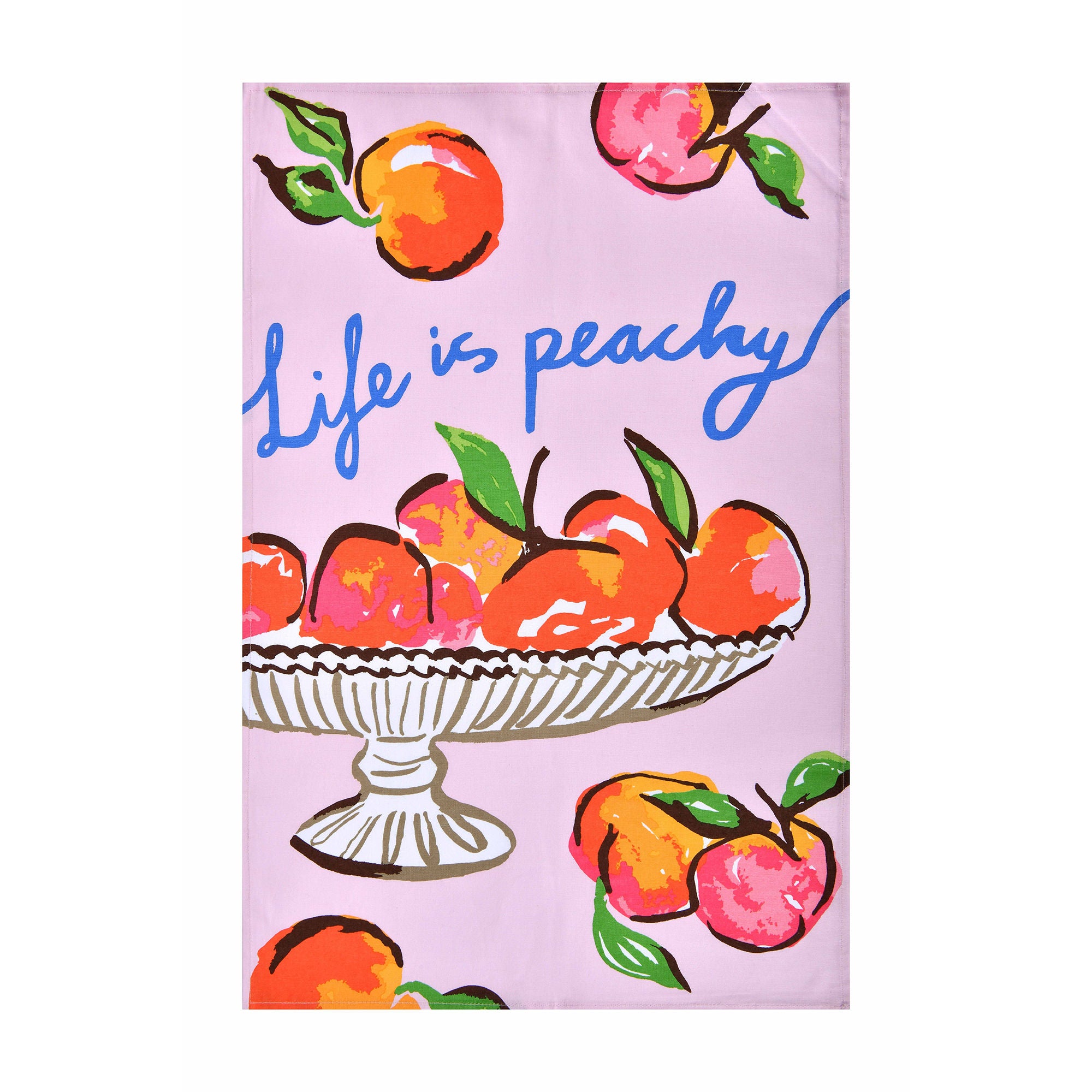 Ulster Weavers Summer Fruits Tea Towel - Cotton One Size in Pink - Tea Towel - Ulster Weavers