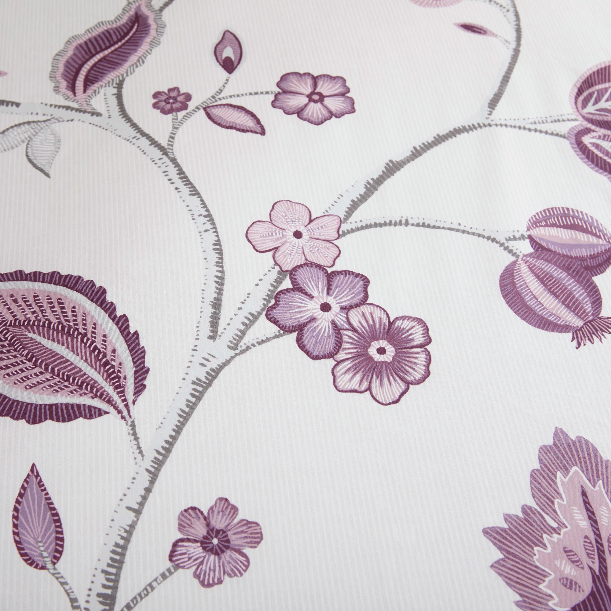 Samira Duvet Cover Set by Dreams & Drapes Design in Plum - Duvet Cover Set - Dreams & Drapes Design