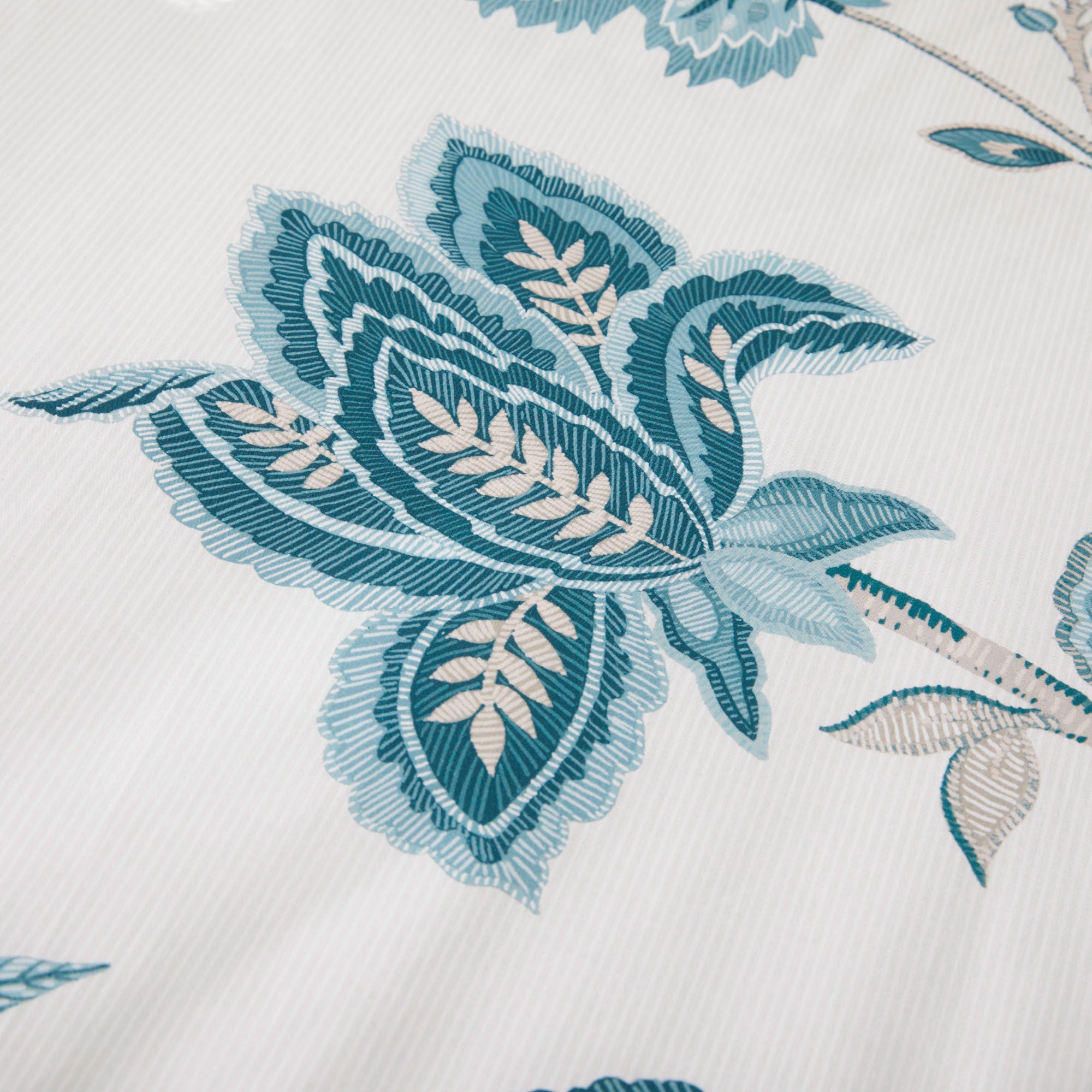 Samira Duvet Cover Set by Dreams & Drapes Design in Teal - Duvet Cover Set - Dreams & Drapes Design