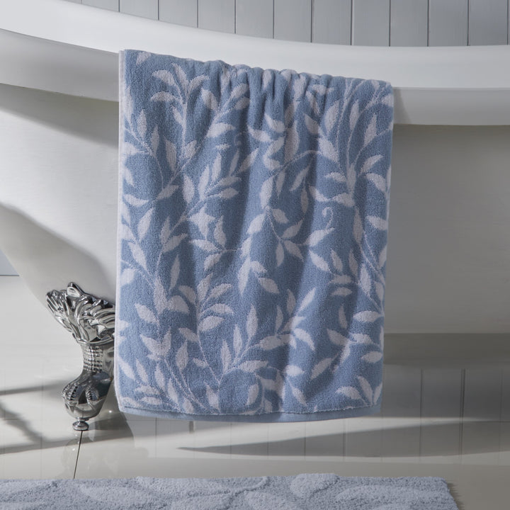 Sandringham Towels by Dreams & Drapes Bathroom in Pale Blue