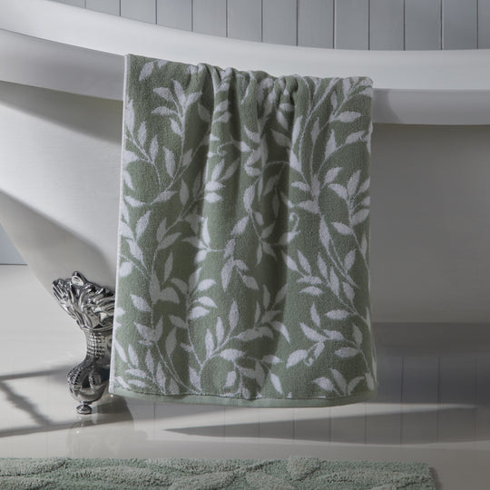 Sandringham Towels in Sage