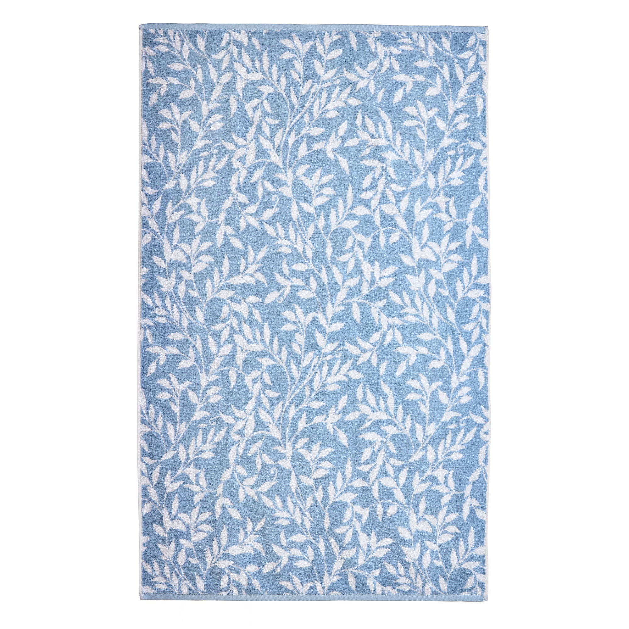 Sandringham Towels by Dreams & Drapes Bathroom in Pale Blue - Hand Towel - Dreams & Drapes Bathroom