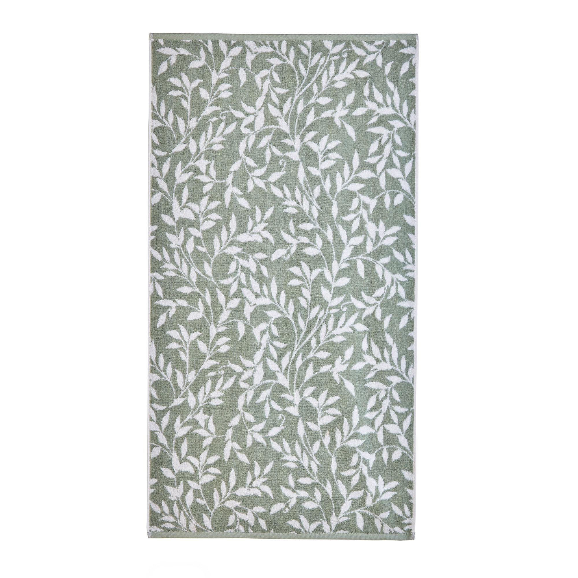 Sandringham Towels by Dreams & Drapes Bathroom in Sage - Hand Towel - Dreams & Drapes Bathroom