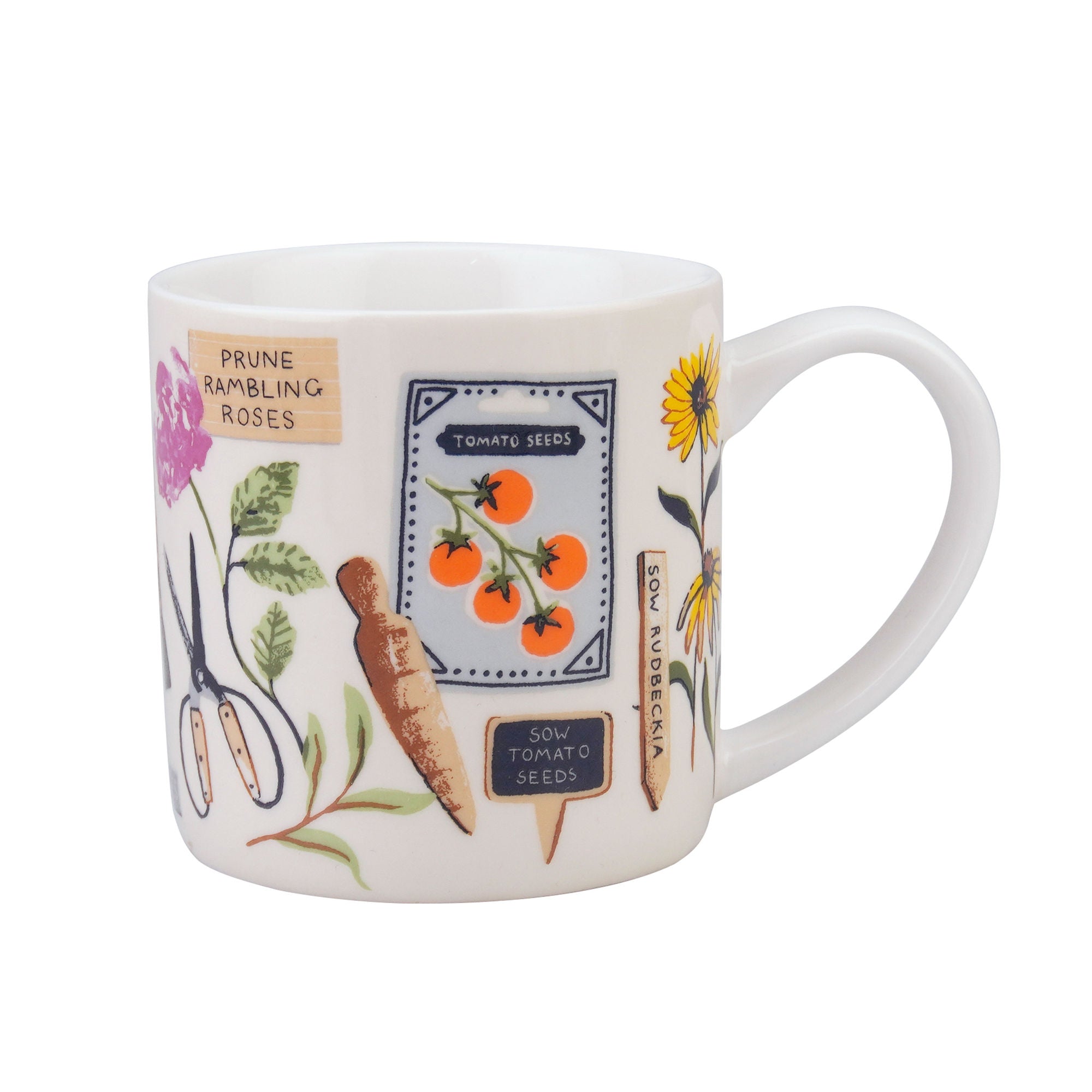 Time to Grow Bone China Mug in Green - Mug - Ulster Weavers