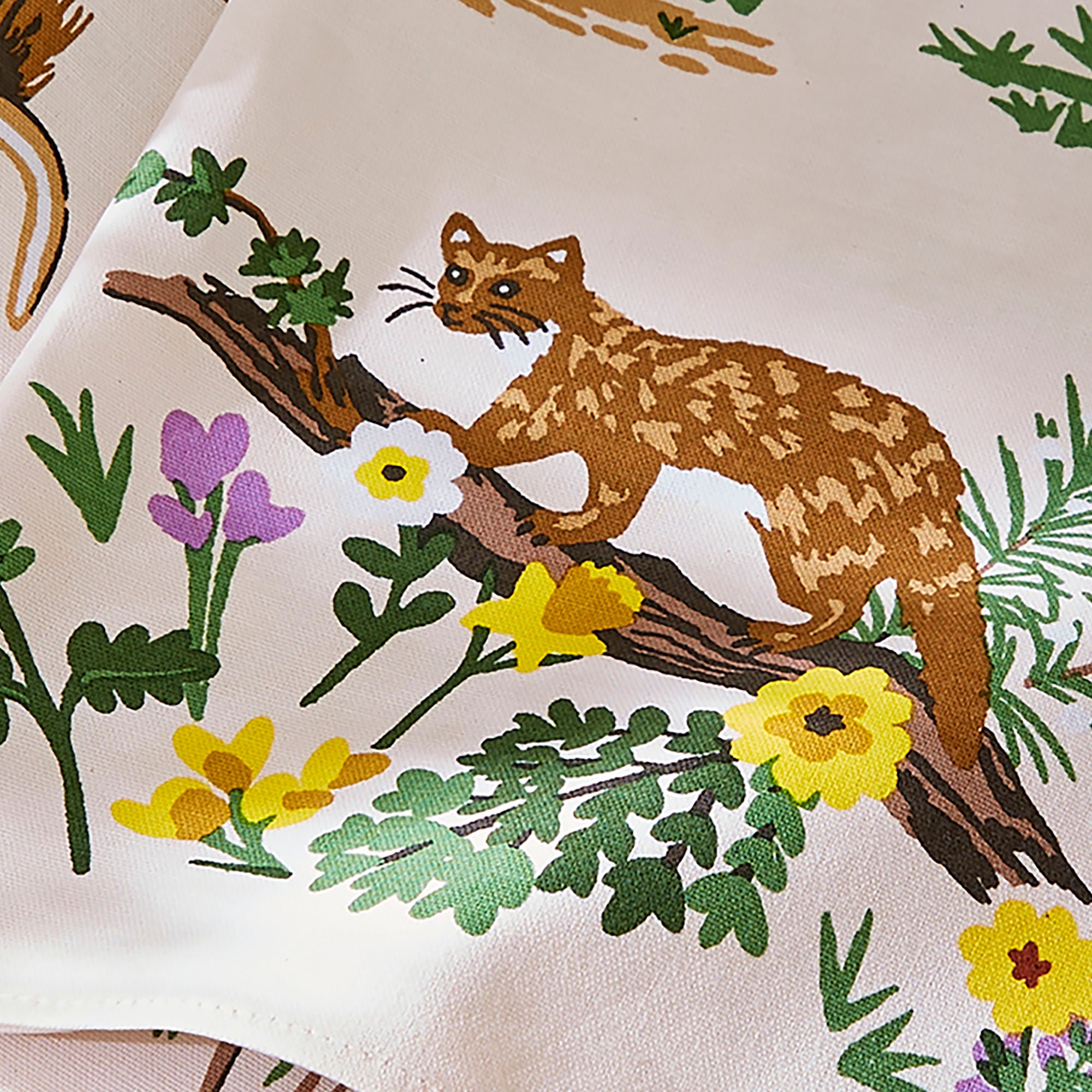 Thistlewood Cotton Tea Towel in Green - Tea Towel - Ulster Weavers
