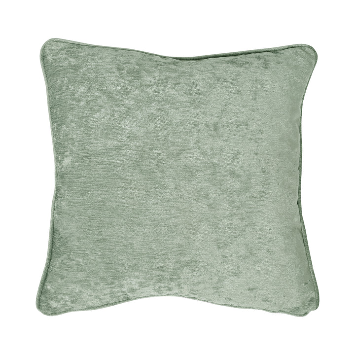 Textured Chenille Cushion by Curtina in Green 43 x 43cm - Cushion - Curtina