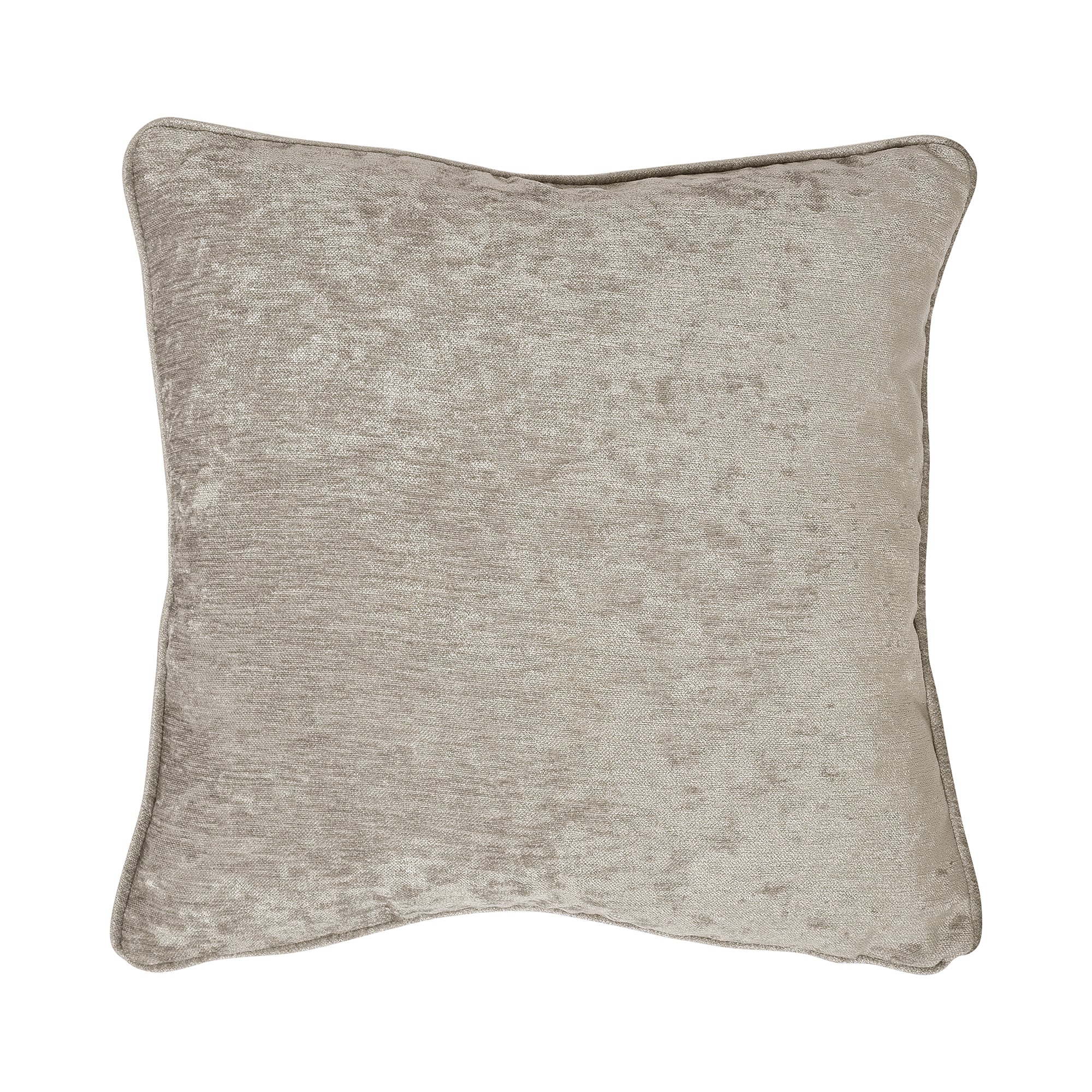 Textured Chenille Cushion by Curtina in Natural 43 x 43cm - Cushion - Curtina