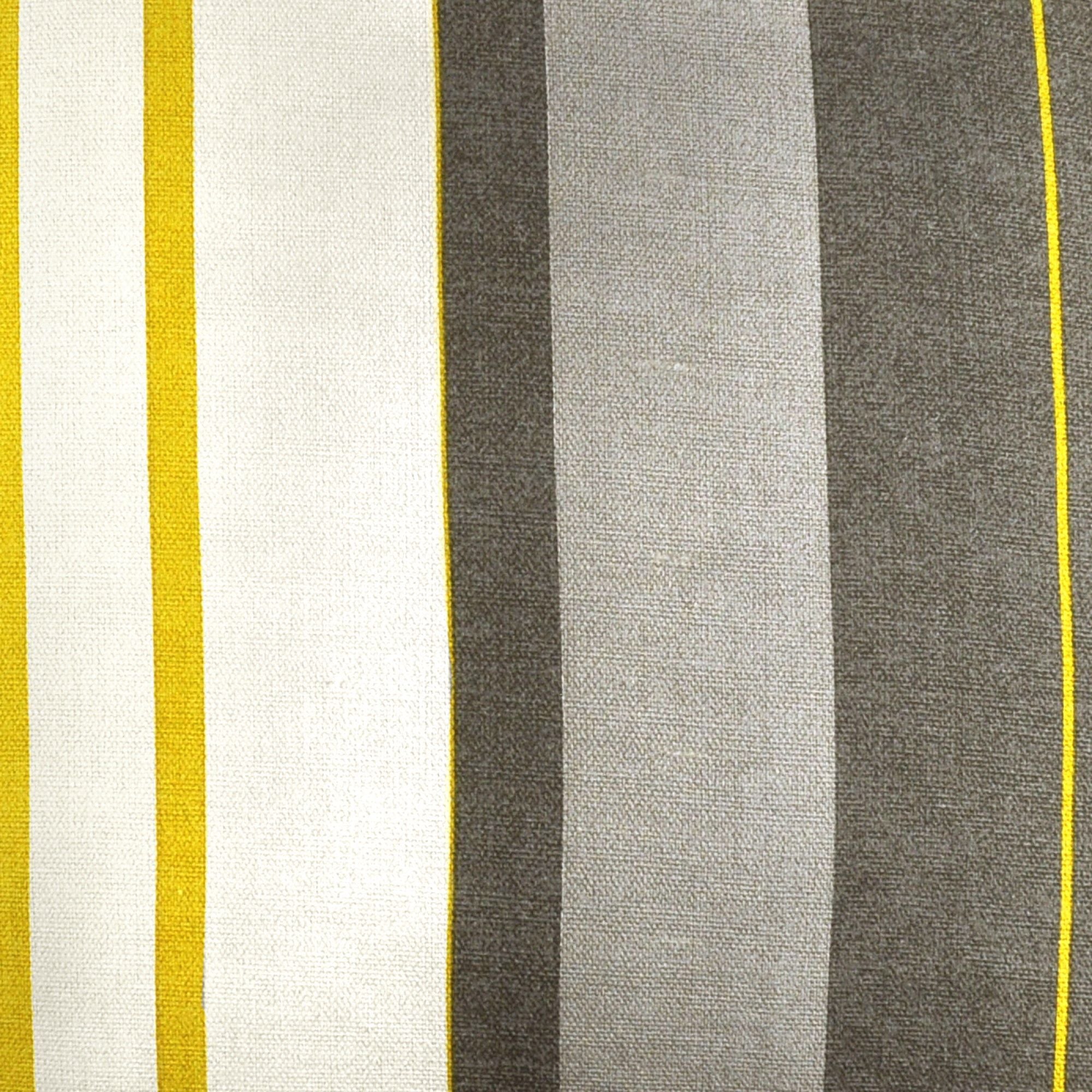 Whitworth Stripe Cushion by Fusion in Ochre 43 x 43cm - Cushion - Fusion