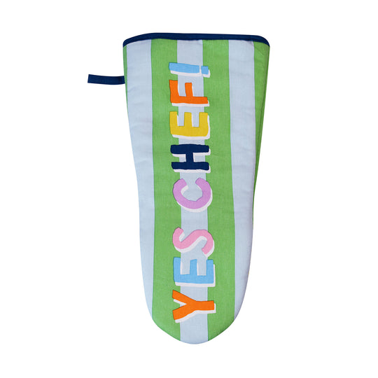 Yes Chef Gauntlet Oven Glove in Multicolour