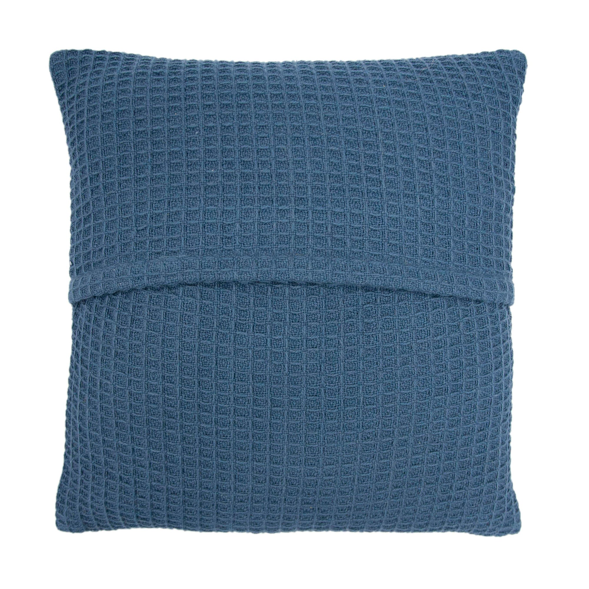 Bruges Cushion by Appletree Loft in Ink Blue 43 x 43cm - Cushion - Appletree Loft