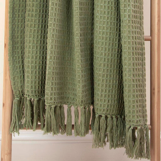 Bruges Throw in Khaki 130 x 180cm