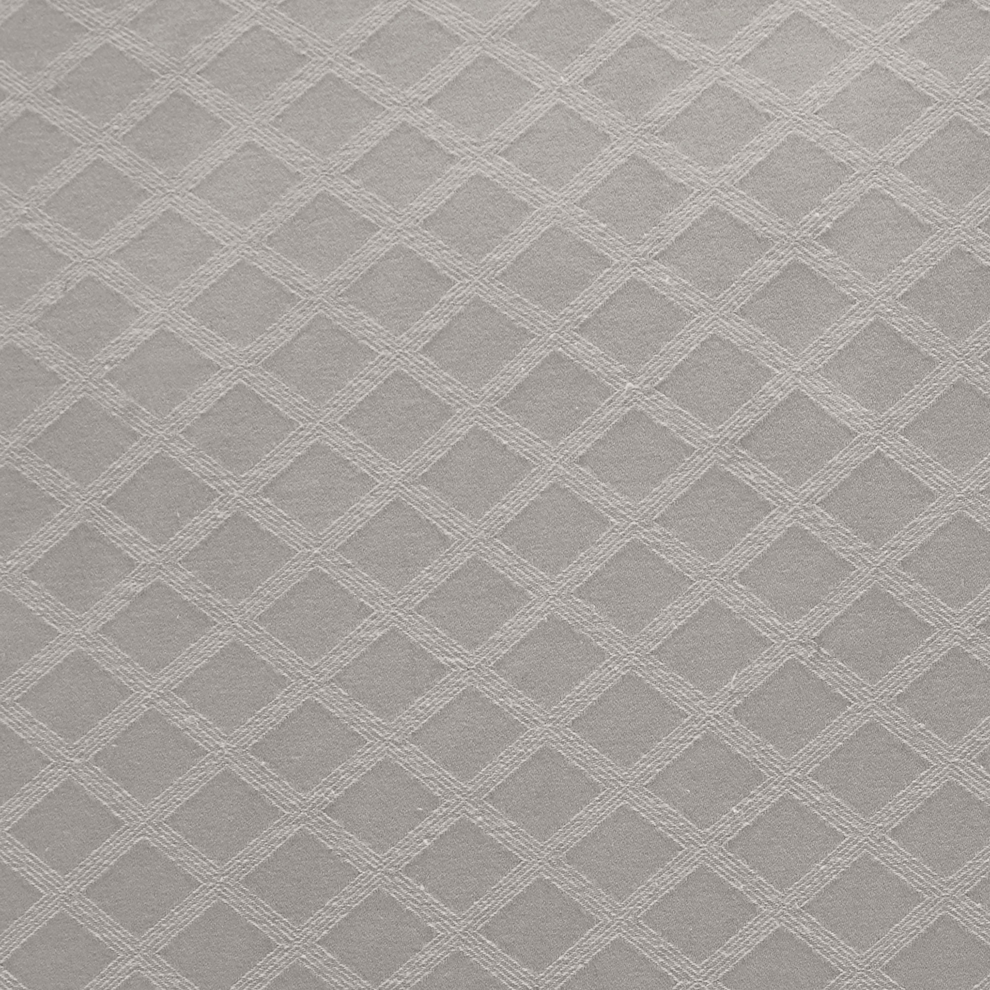 Croma Cushion by Dreams & Drapes Woven in Silver 43 x 43cm - Cushion - Dreams & Drapes Woven