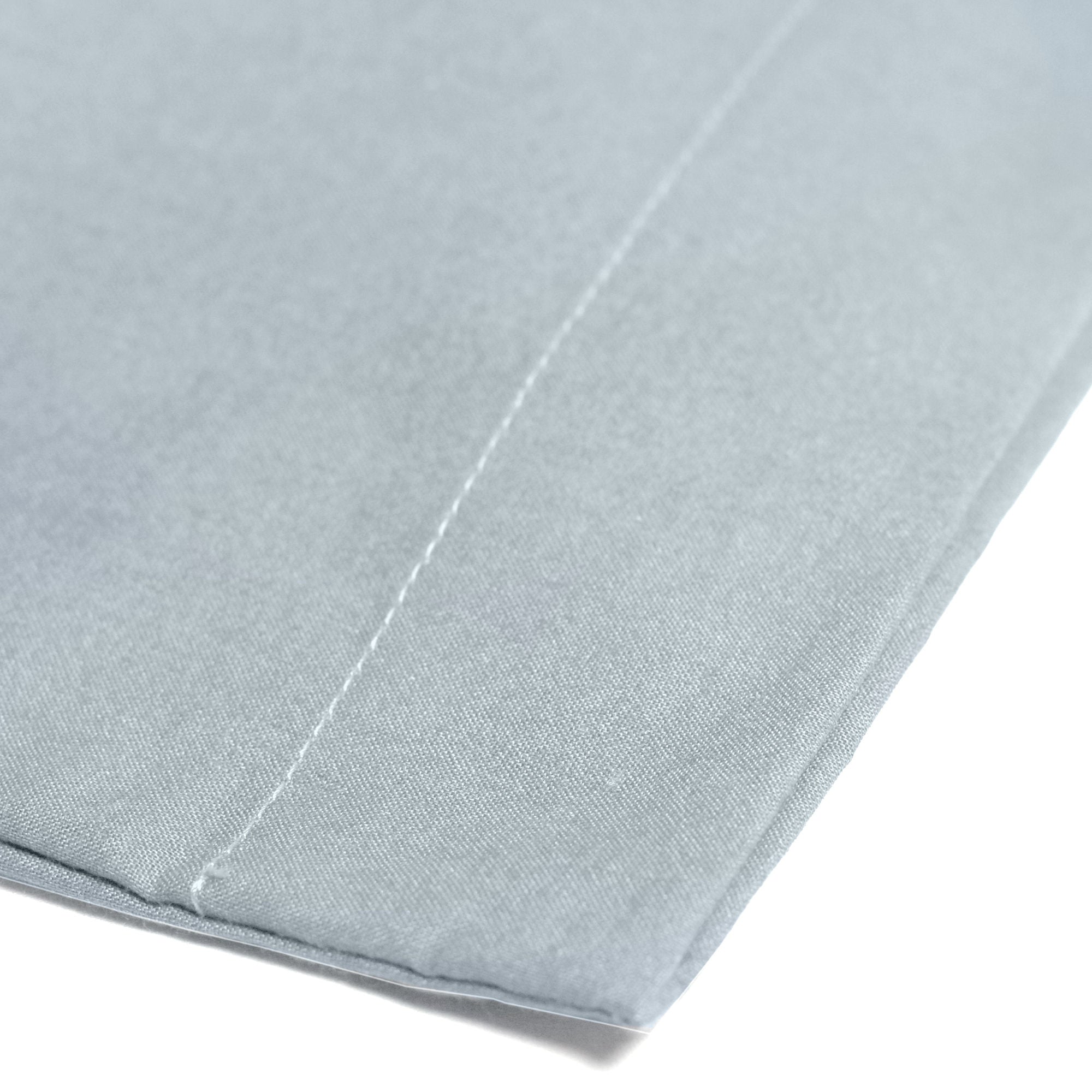 Plain Dyed Pair of Housewife Pillowcases by Serene in Duck Egg 50 x 75cm - Pair of Housewife Pillowcases - Serene