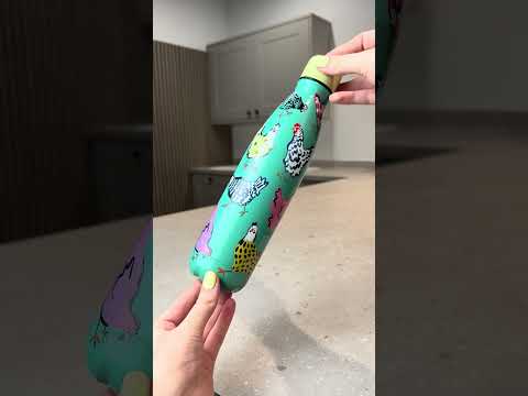 Chick Chicken Water Bottle in Yellow