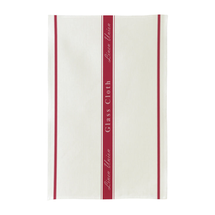 Ulster Weavers Glass Cloth - Union Glass Cloth - Union 74 x 48cm in Red