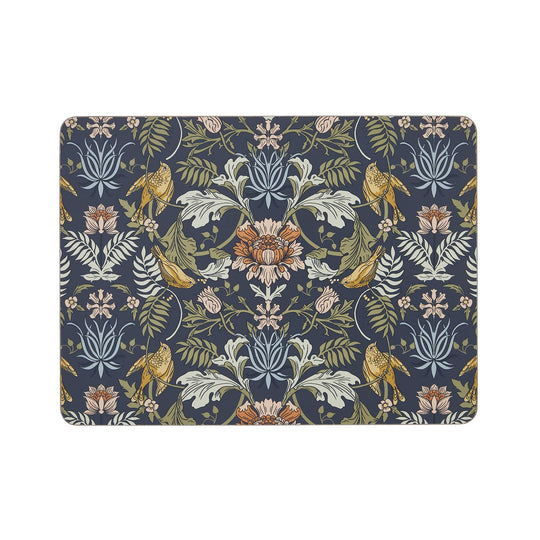 Finch & Flower Placemat 4 Pack in Navy
