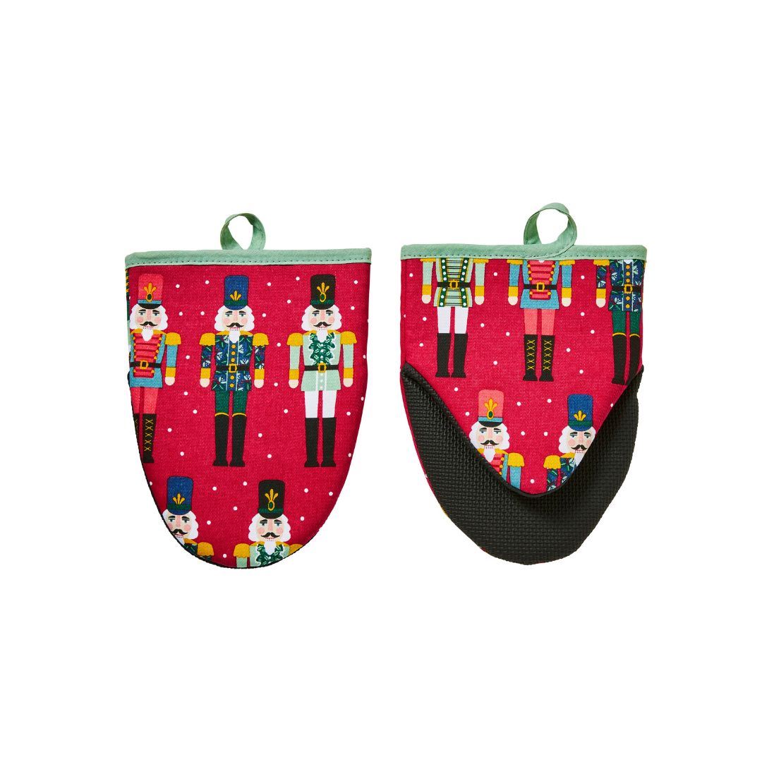 Ulster Weavers Recycled Micro Mitts - Nutcracker Parade (Red) -  - Ulster Weavers