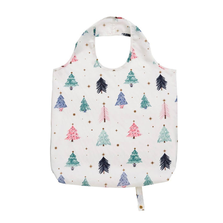 Ulster Weavers Recycled Packable Bag - Frosty Trees (Green) -  - Ulster Weavers