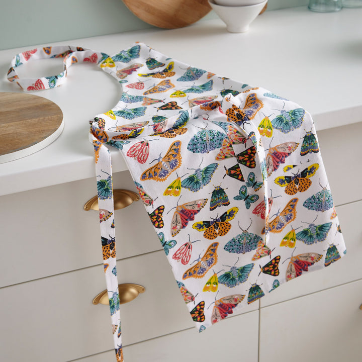Ulster Weavers Cotton Apron - Butterfly House (100% Cotton, Multicolour) - Apron - Ulster Weavers