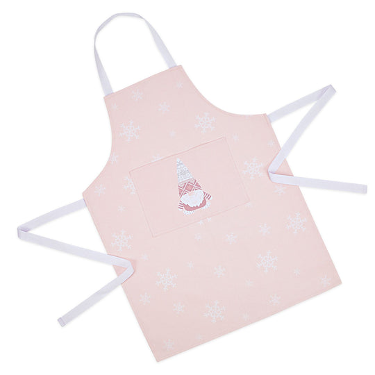 Ulster Weavers 100% Cotton Apron - Christmas Gonk Gnomes (Pink, Adult) - Apron - Ulster Weavers