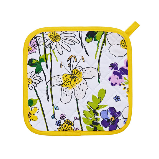 Wildflowers Pot Mat in Multicolour