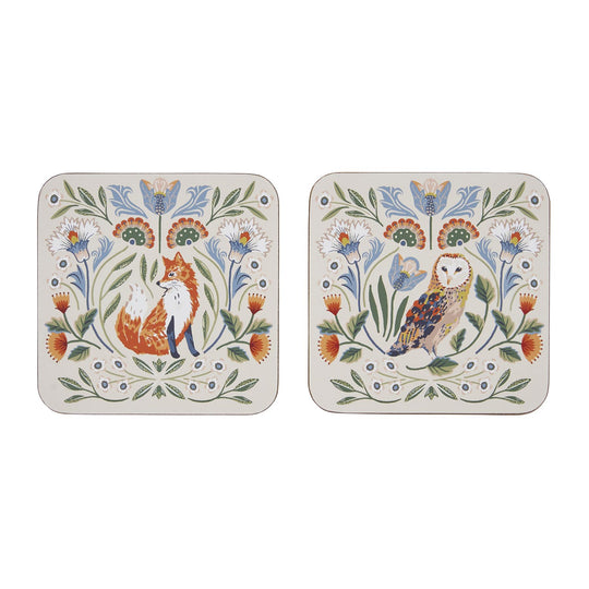 Blackthorn Coasters 4 Pack in Beige