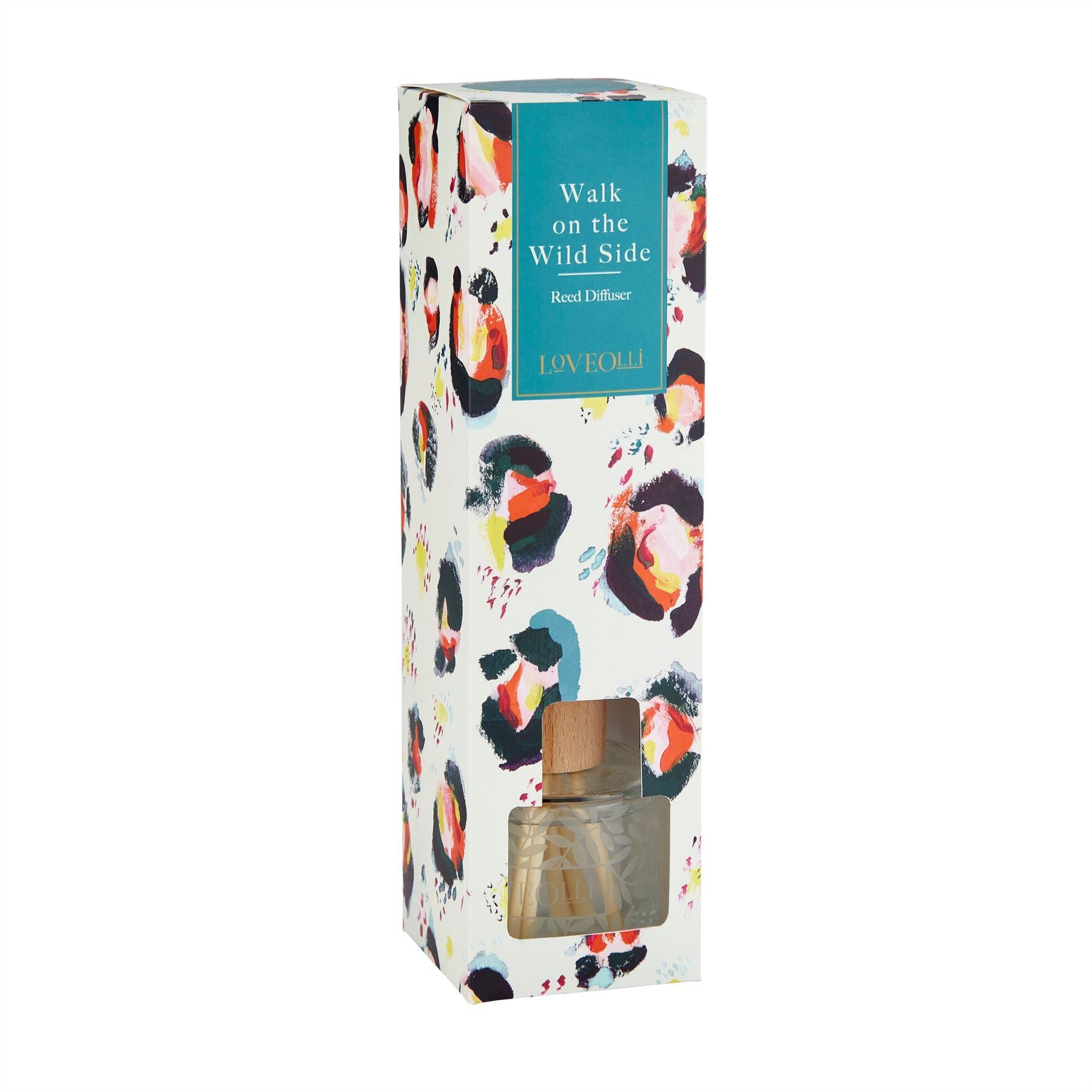 LoveOlli Scented Reed Diffuser - Walk On The Wild Side (100ml) - Reed Diffuser - LoveOlli