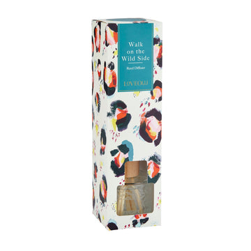 LoveOlli Scented Reed Diffuser - Walk On The Wild Side (100ml) - Reed Diffuser - LoveOlli