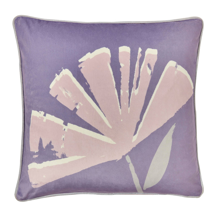 Alma Filled Cushion by Fusion in Lilac 43 x 43cm - Filled Cushion - Fusion