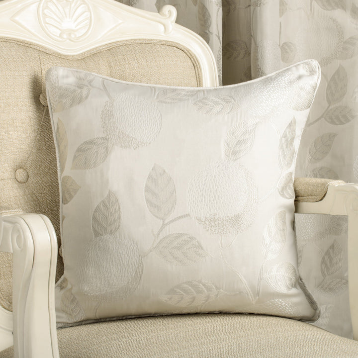 Bramford Filled Cushion by Curtina in Natural 43 x 43cm - Filled Cushion - Curtina
