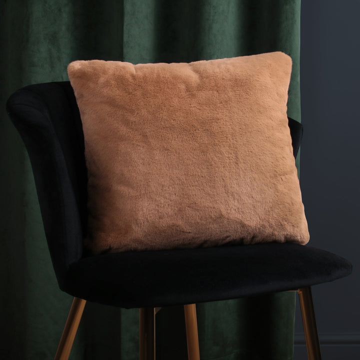 Debra Filled Cushion by Soiree in Mink 43 x 43cm - Filled Cushion - Soiree