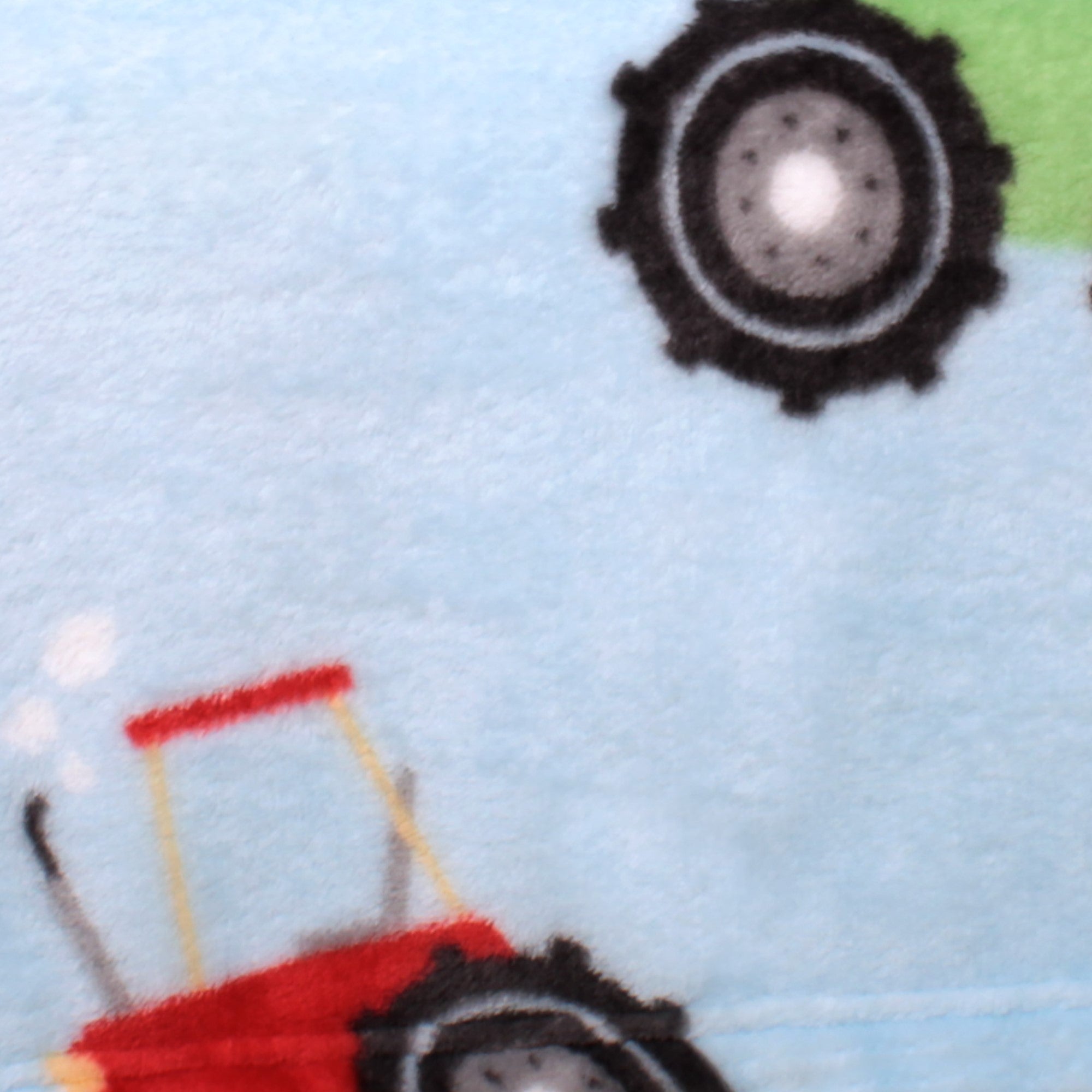 Farmyard Friends Throw by Bedlam in Blue 120 x 150cm - Throw - Bedlam
