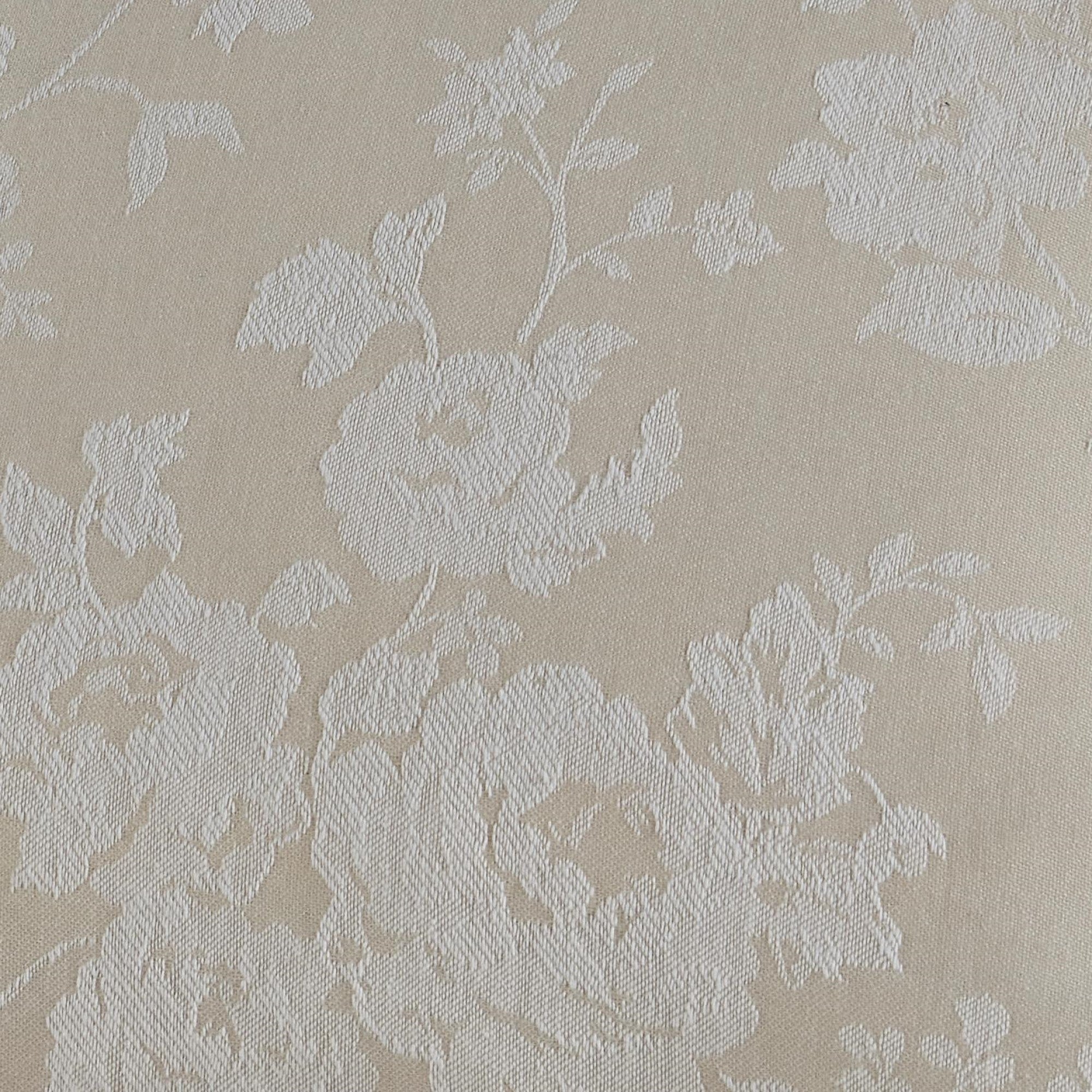 Imelda Filled Cushion by Dreams & Drapes Woven in Ivory 43 x 43cm - Filled Cushion - Dreams & Drapes Woven