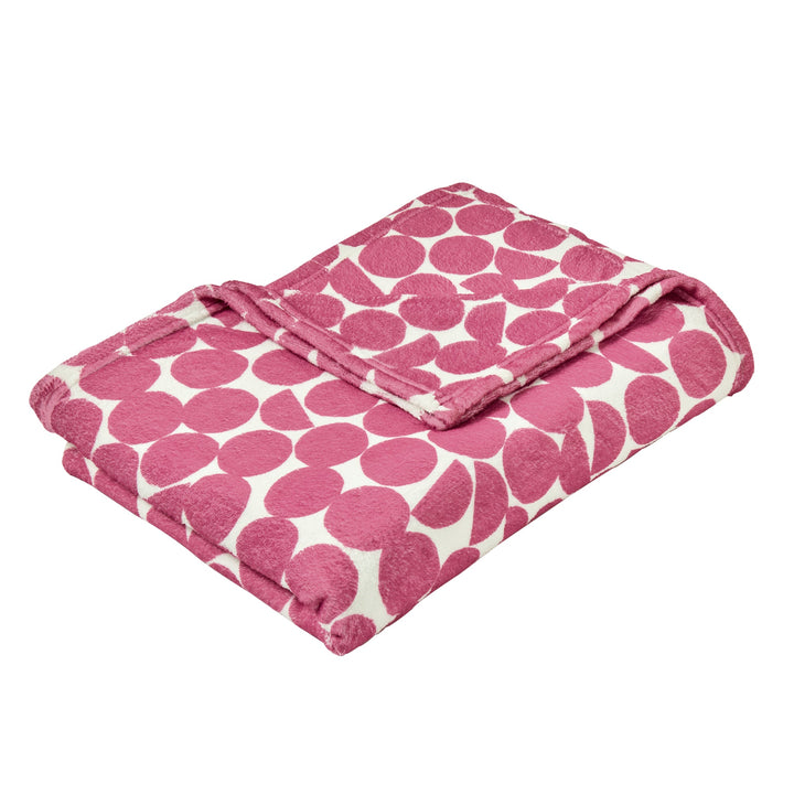 Ingo Throw by Fusion in Pink 120 x 150cm - Throw - Fusion