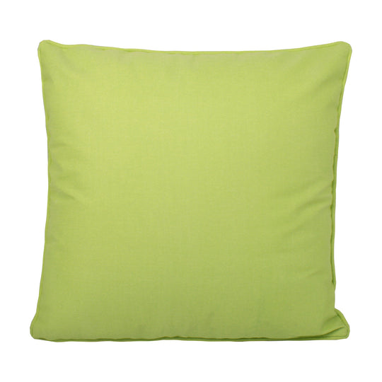 Plain Dye Cushion in Lime 43 x 43cm