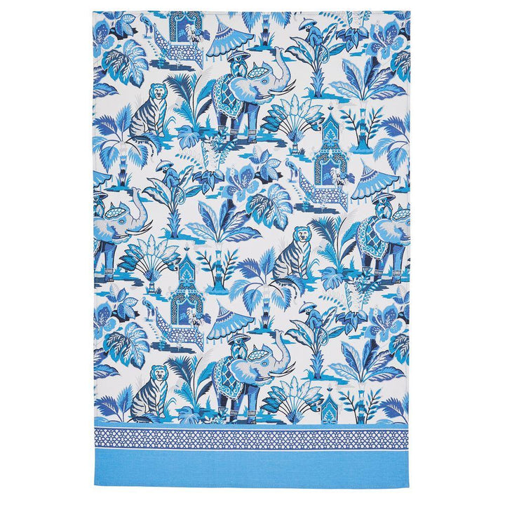 Ulster Weavers Cotton Tea Towel - India Blue (100% Cotton, Blue) - Tea Towel - Ulster Weavers