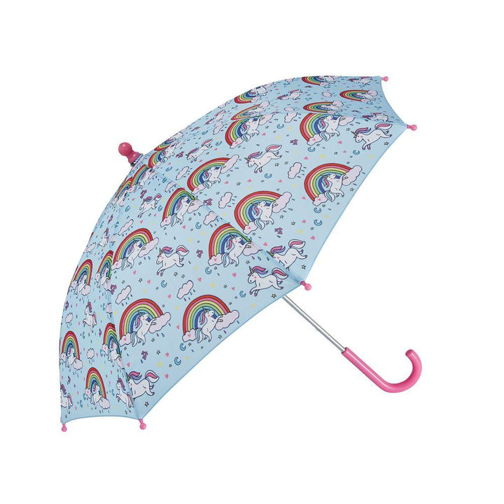 Ulster Weavers Children's Umbrella - Unicorn (Polyester, Blue) - Umbrella - Ulster Weavers