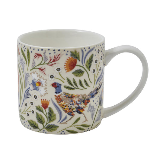 Blackthorn Bone China Mug in Beige