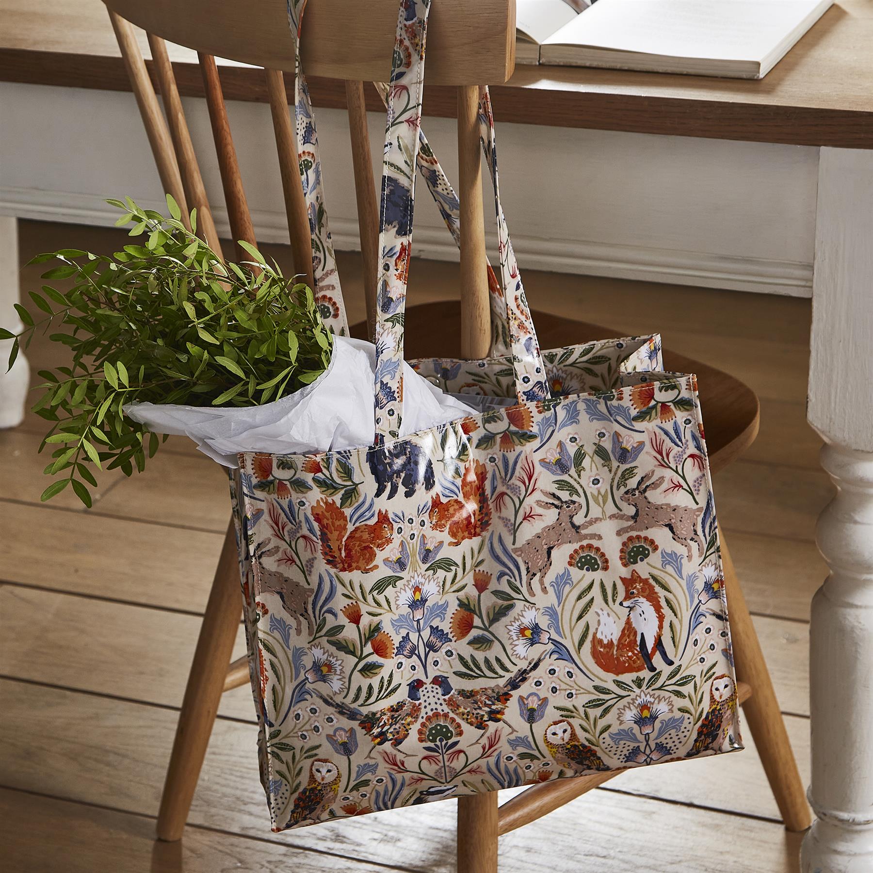 Ulster Weavers Blackthorn Shoulder Bag - PVC  One Size in Beige - Bag - Ulster Weavers