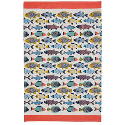 Ulster Weavers Cotton Tea Towel - Aquarium (100% Cotton, Blue) - Tea Towel - Ulster Weavers