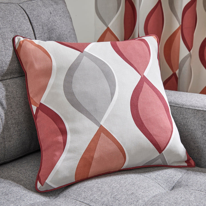 Lennox Filled Cushion by Fusion in Spice 43 x 43cm - Filled Cushion - Fusion